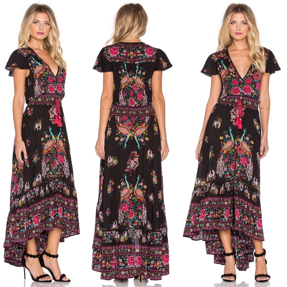 New spell designs hotel paradiso gown jet black XS - Picture 4 of 16